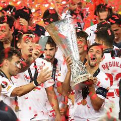 What is Sevilla’s record in the Europa League? How many times have they won it?