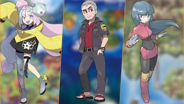 líderes de gimnasio pokémon, pokémon, nintendo, switch, gba, nintendo ds, nintendo 3ds, game boy