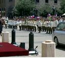 Así despidió la Guardia del Palacio de La Moneda a Sebastián Piñera: Presidente Boric lideró homenajes