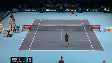 Así se da un puñetazo en la mesa del 'establishment' del tenis: el passing ganador de Zverev...