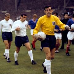 El icónico chicle de Gordon Banks en Inglaterra 66