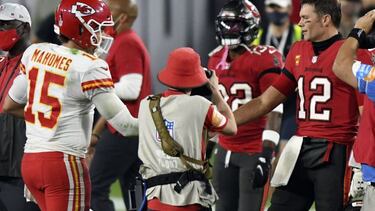 Tom Brady es la asignatura pendiente de Patrick Mahomes