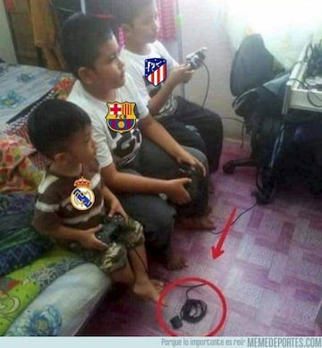 Los mejores memes del Barcelona-Atlético de Madrid