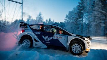 Valtteri Bottas acaba quinto en su debut en rallys