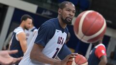 Will Kevin Durant play against Serbia in Team USA’s opening game?