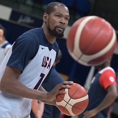 Will Kevin Durant play against Serbia in Team USA’s opening game?