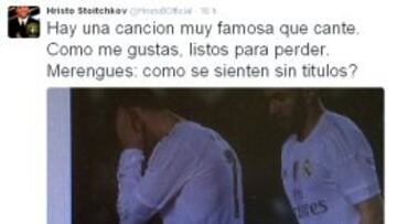 Tweet polémico de Stoitchkov.