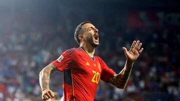 Joselu goleó ante Italia con España.