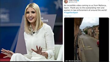 El divertido video de la policía española que comparte Ivanka Trump