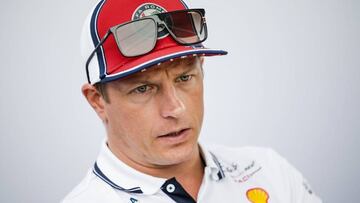 Raikkonen aparece lesionado y Alfa Romeo llama al reserva