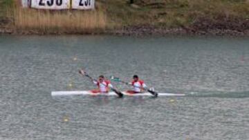 Cooper y Cosgaya conquistan la plata en la final de K2 500