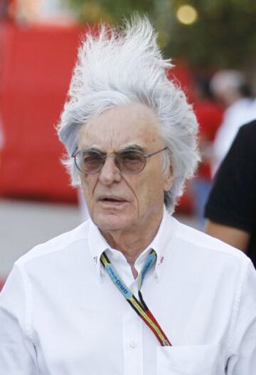 Bernie Ecclestone.