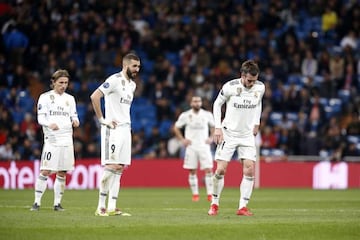 El MAdrid, tras caer ante el Ajax.