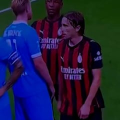 El gesto de Modric que desata las risas en toda Italia