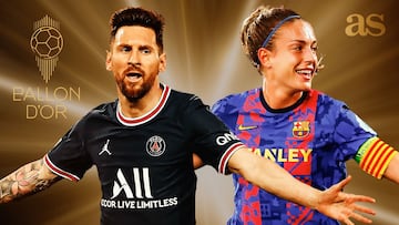 Messi y Alexia Putellas, ganadores del Balón de Oro 2021