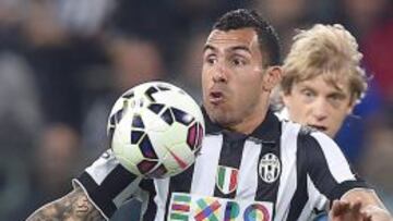 TEVEZ. El mejor delantero de la Serie A.