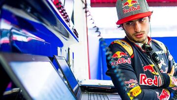 Carlos Sainz, piloto de Toro Rosso.