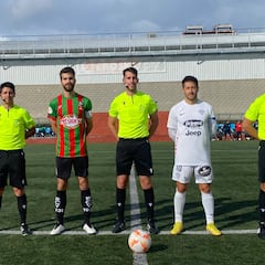 Árbitros del Silva-Vilalbés, en buen estado tras un grave accidente de tráfico