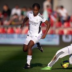 En imágenes: primera titularidad de Linda Caicedo en el Madrid