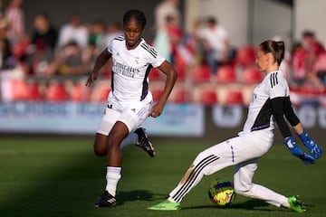 Imágenes del partido entre Atlético de Madrid y Real Madrid en la Liga F.