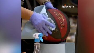 El genial protocolo de la ACB para reanudar la competición