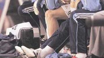 <b>CAMBIO POLÉMICO. </b>El inglés fue sustituido en el minuto 52 del encuentro y ese detalle enfadó a Florentino Pérez.