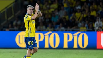El camiseta número '10' de Las Palmas fue el MVP del encuentro tras marcarle un gran gol al Real Madrid.