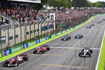 Un momento de la carrera.
