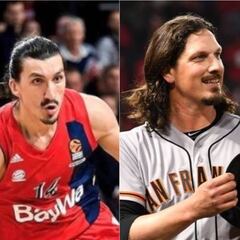 Deportistas parecidos a otros deportistas