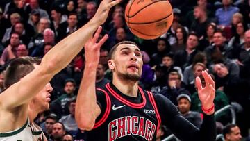 Increíble Zach LaVine: 49 puntos, ¡13 triples! y una remontada alucinante