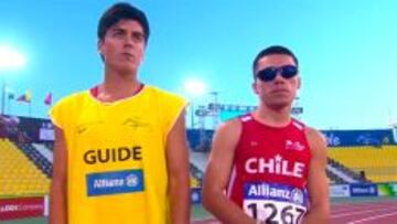 Cristián Valenzuela, en la antesala de la carrera en Qatar.