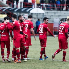 El Betis, ante el Winterthur, que jugó la 1ª 'Copa del Mundo'