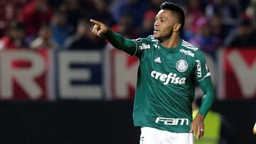 El colombiano Miguel Ángel Borja fue protagonista de una discusión en el programa brasileño La Última Palabra sobre quién debe ser titular en Palmeiras