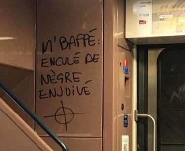 Racist graffiti aimed at Mbappé ringing alarm bells in France