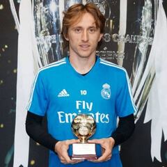 Modric y Courtois, los mejores del 2018 para la IFFHS