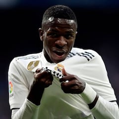 Vinicius y el primer gol: "Conté uno, dos y tres y rematé fuerte"