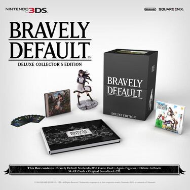 Detallada la Edición Deluxe europea de Bravely Default