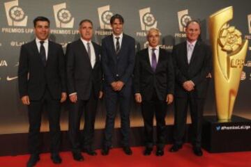 Valerón y Paco Herrera, representando a Las Palmas.