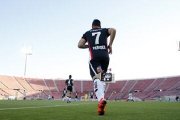 Esteban Paredes sigue siendo el goleador de los albos.