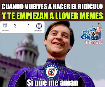 Los memes de la derrota de Cruz Azul ante Pachuca