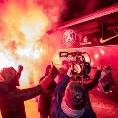 PSG fans turn up the heat ahead of key Champions League clash