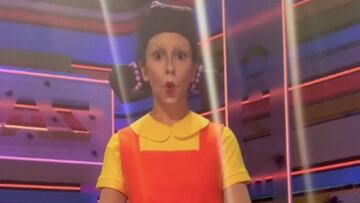 Cristina Pedroche se convierte en la mu?eca de 'El juego del calamar' para este Halloween