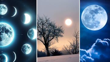 Eventos astronómicos de diciembre 2024: fases lunares, Luna llena Fría, Solsticio de Invierno y lluvia de estrellas