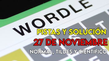 Wordle 27 de noviembre