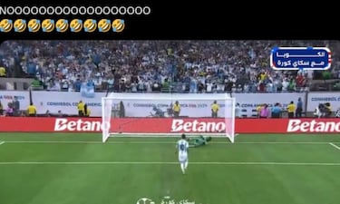 Los memes no perdonan a Messi tras su fallo a lo Penenka