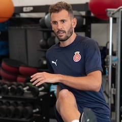 Stuani, baja contra el Málaga; Borja García y Santi Bueno sí viajan