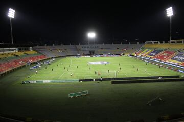 Tolima y Millonarios empataron en el primer encuentro de la final de la Liga BetPlay. Juan Fernando Caicedo marcó en la primera parte del partido, los de Gamero empataron con un tanto Juan Carlos Pereira en la adición.