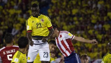 Dávinson Sánchez: "Tenemos un partido para revalidar todo". Colombia perdió 2-1 ante Paraguay en el la fecha 17 de las Eliminatorias a Rusia 2018