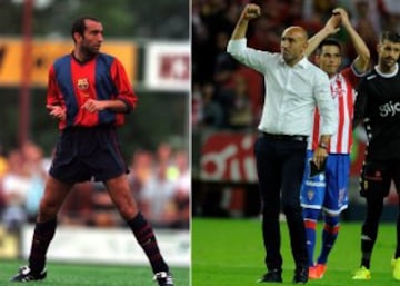 Sporting, Barça y Alavés, los tres equipos en la vida de Abelardo. Completó 13 temporadas en la élite de fútbol español. Se retiró en 2003 y ha dirigido al Sporting de Gijón hasta ascenderlo a primera división.