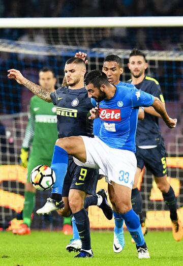 Albiol claimed a Copa Italia and Italian super cup winners medal in 2014